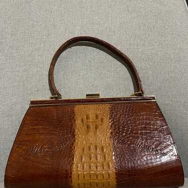 Women Genuine Caiman Crocodile Skin Leather Adjustable Crossbody Handbag-ZARMOI  | eBay