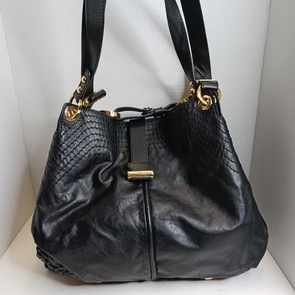 Jimmy Choo Alex Women's Black Leather Shoulder Bag - image 1