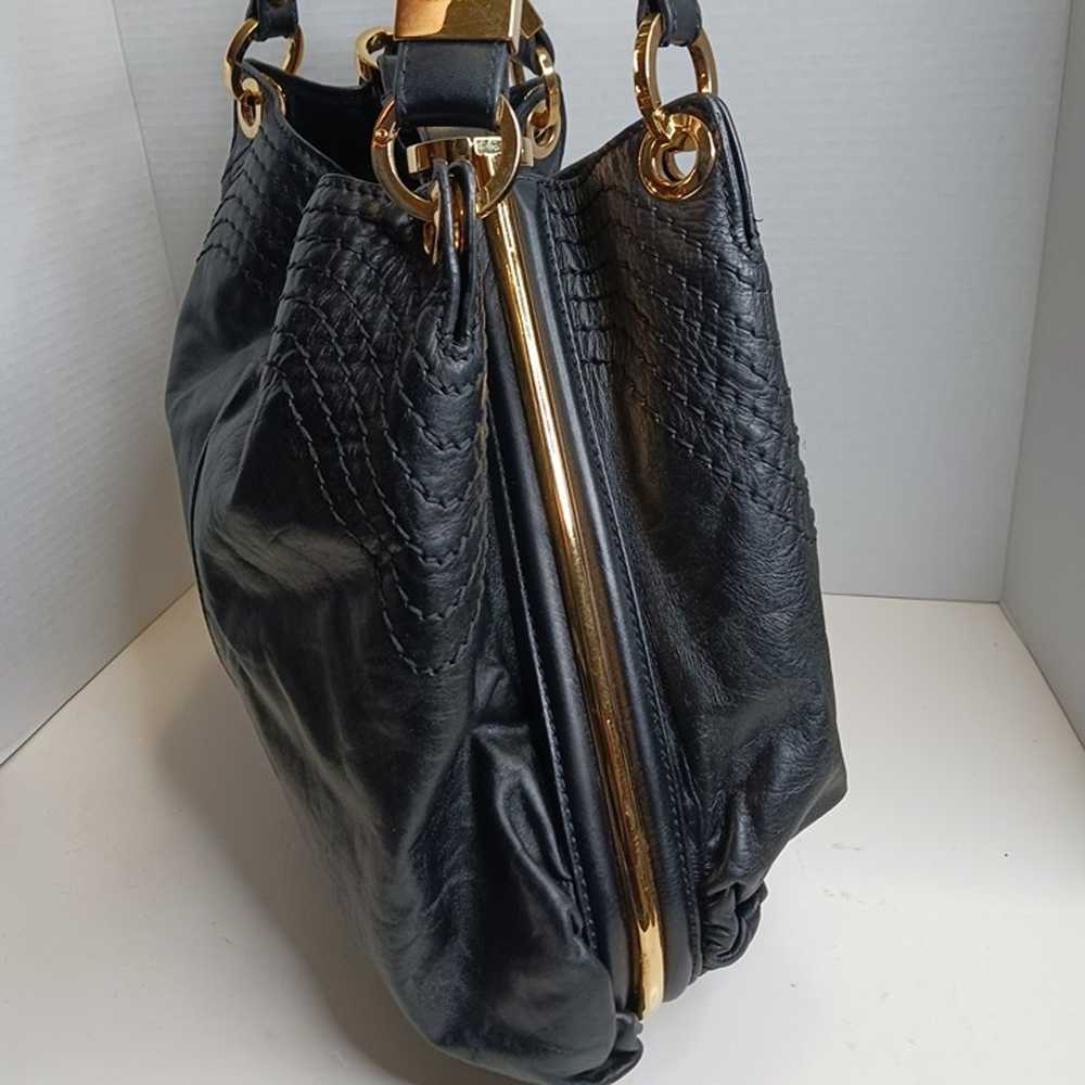 Jimmy Choo Alex Women's Black Leather Shoulder Bag - image 3