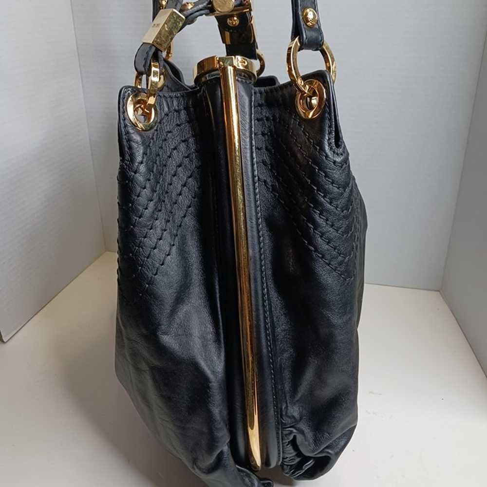 Jimmy Choo Alex Women's Black Leather Shoulder Bag - image 4