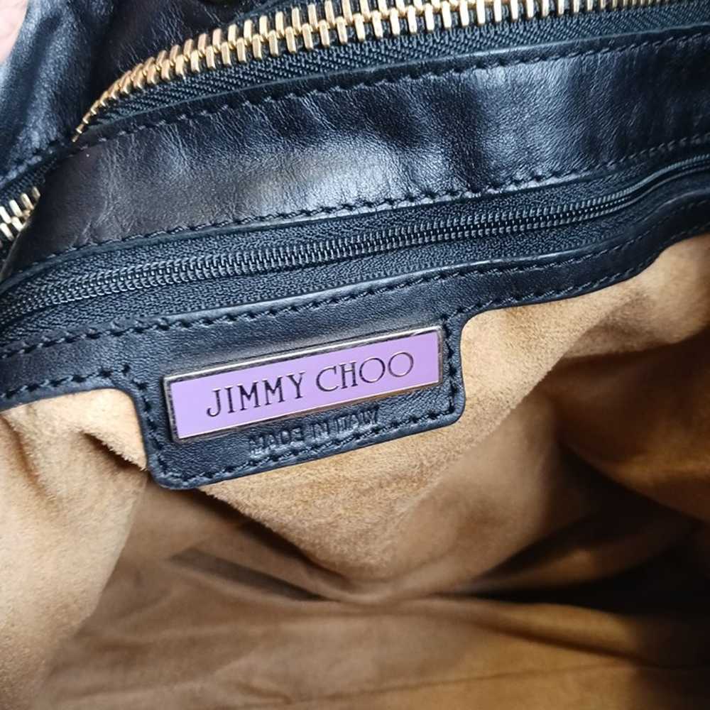 Jimmy Choo Alex Women's Black Leather Shoulder Bag - image 8