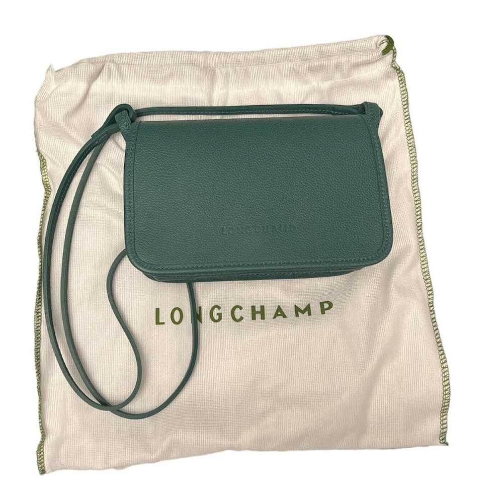 Longchamp Le Foulonne Leather Wallet-On-Strap Cro… - image 4