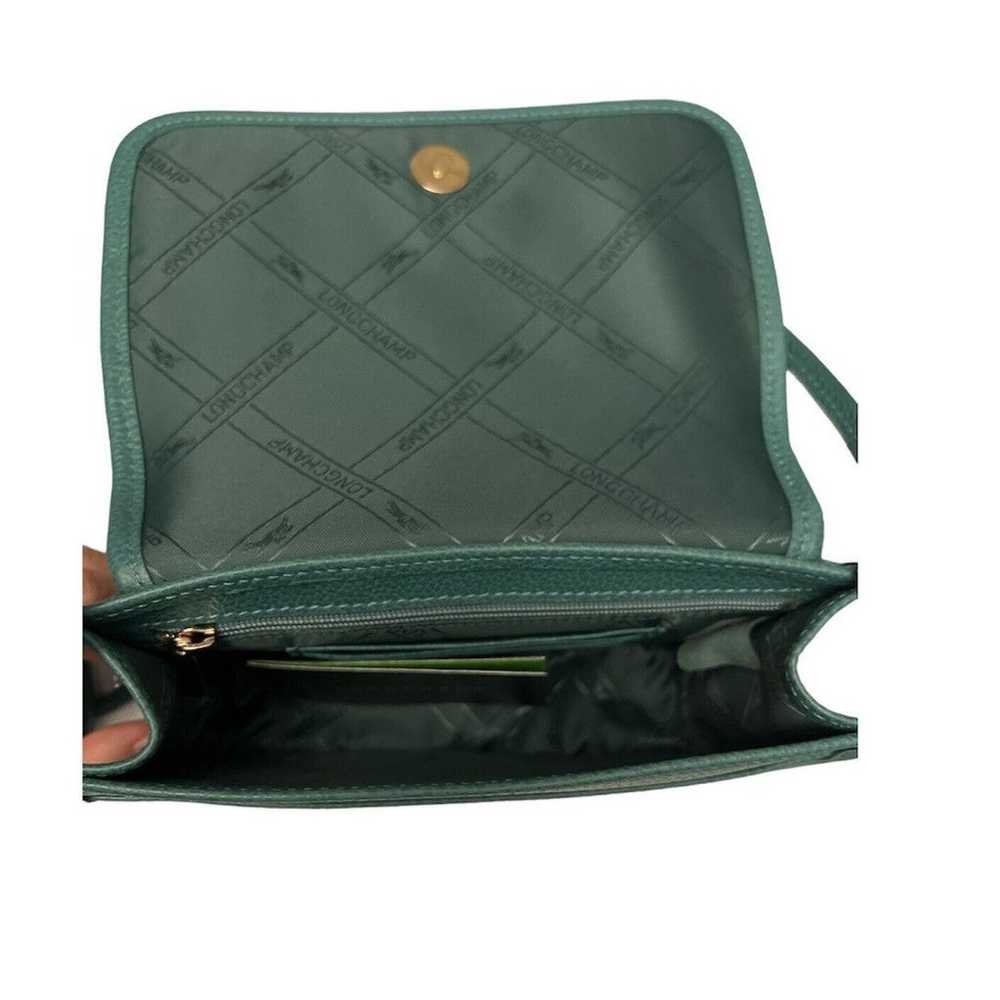 Longchamp Le Foulonne Leather Wallet-On-Strap Cro… - image 6