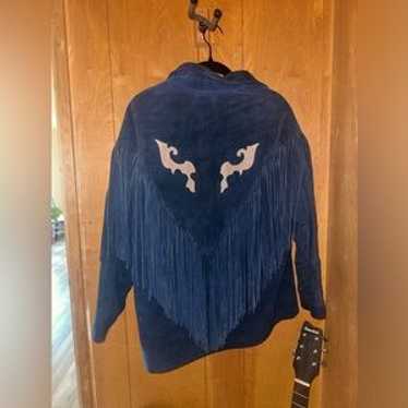 〈 SCHOTT 〉western fringe suede jacket s-l1200.jpg