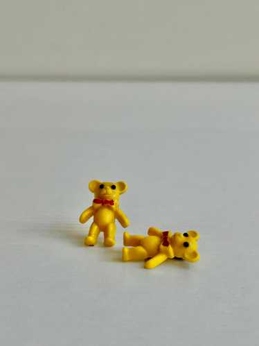 Vintage Yellow Teddy Bear Pins (2) - image 1