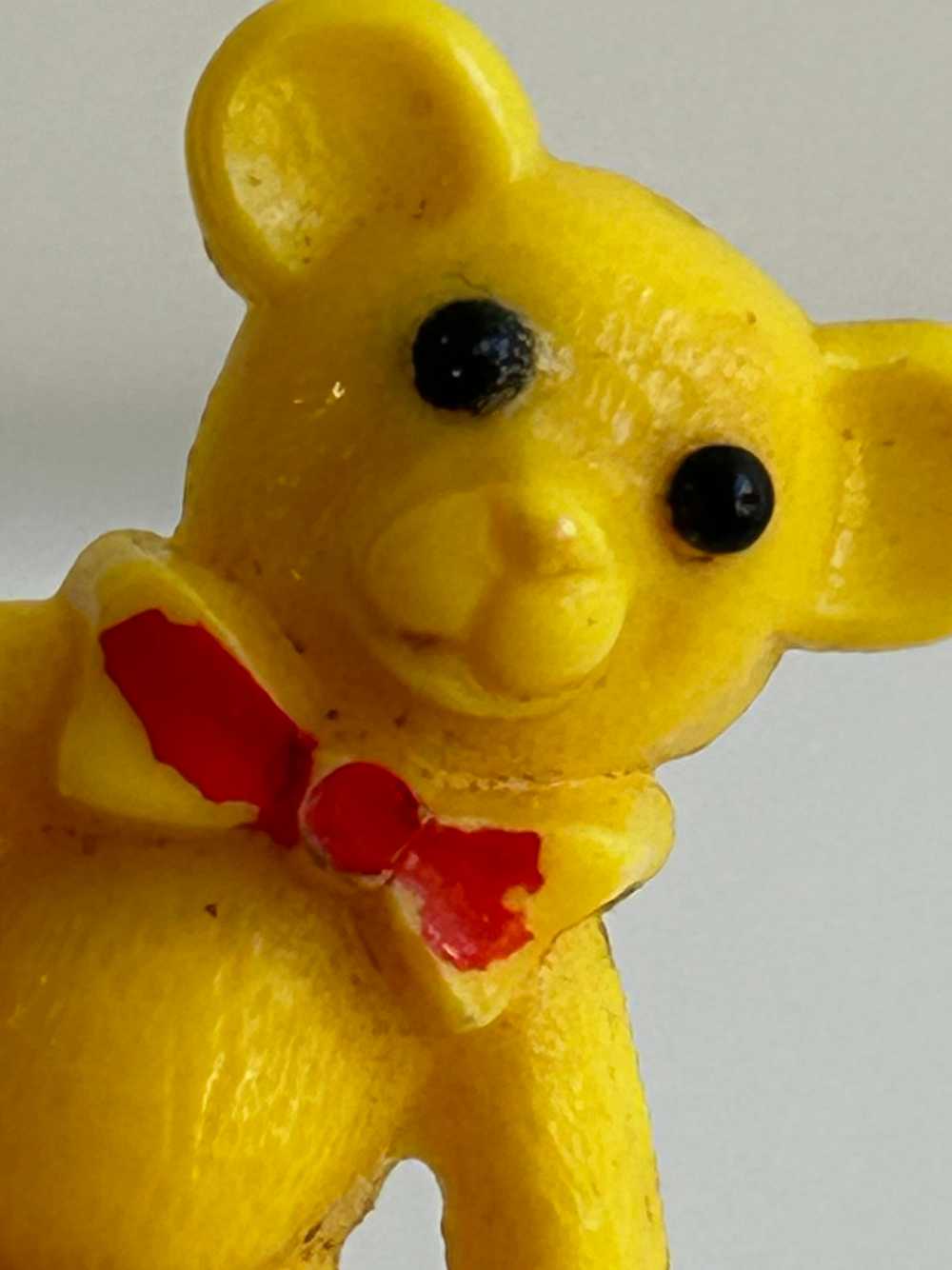 Vintage Yellow Teddy Bear Pins (2) - image 5