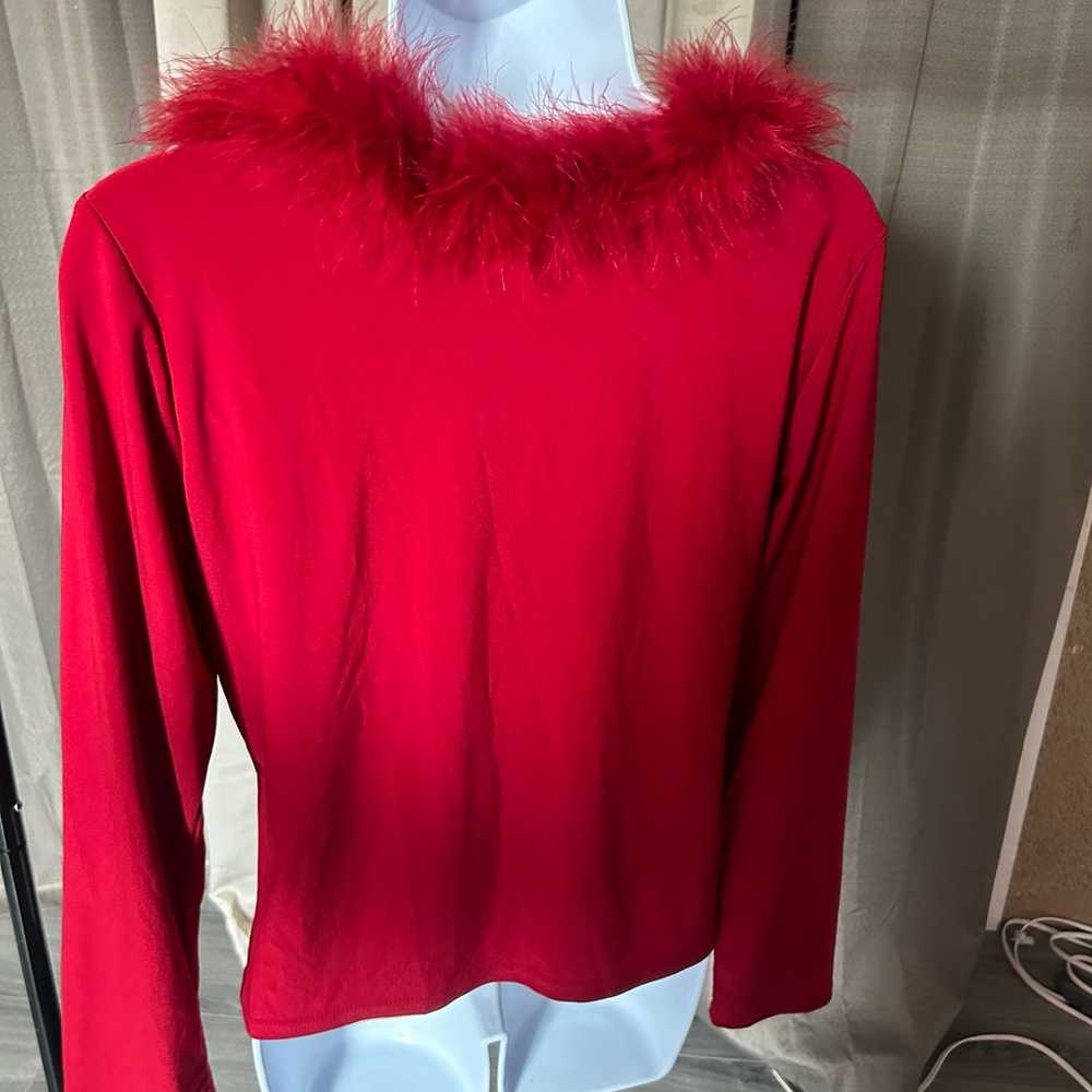 Western connection fur/feather tops - image 6