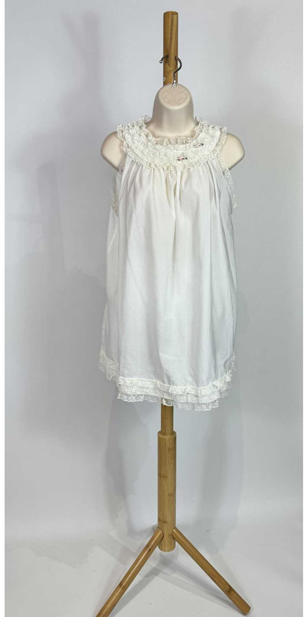 1960s - 1970s Eve Stillman Two Piece Babydoll Lin… - image 1