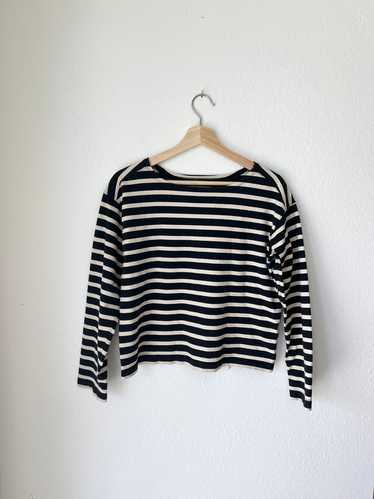 Everlane Cropped Breton Tee (S) | Used, Secondhand