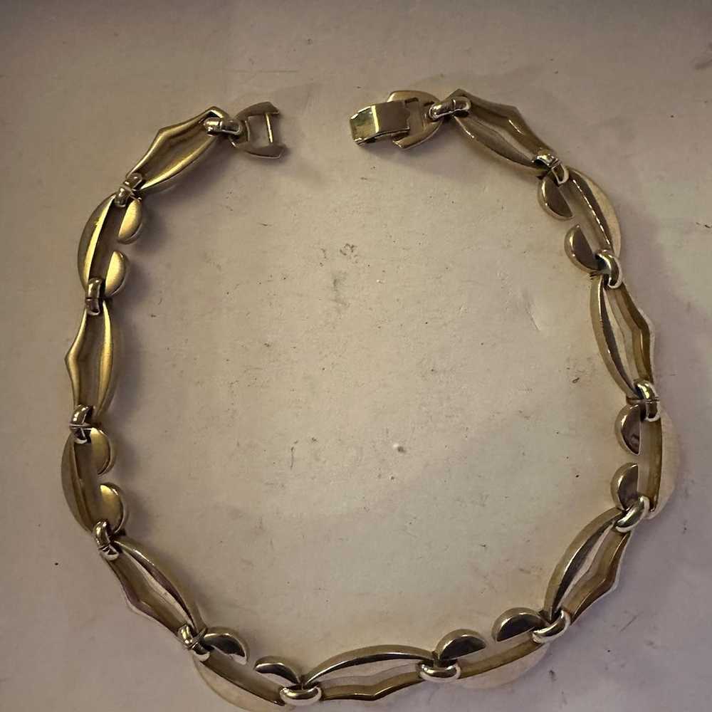Vintage Sperry gold tone necklace - image 3