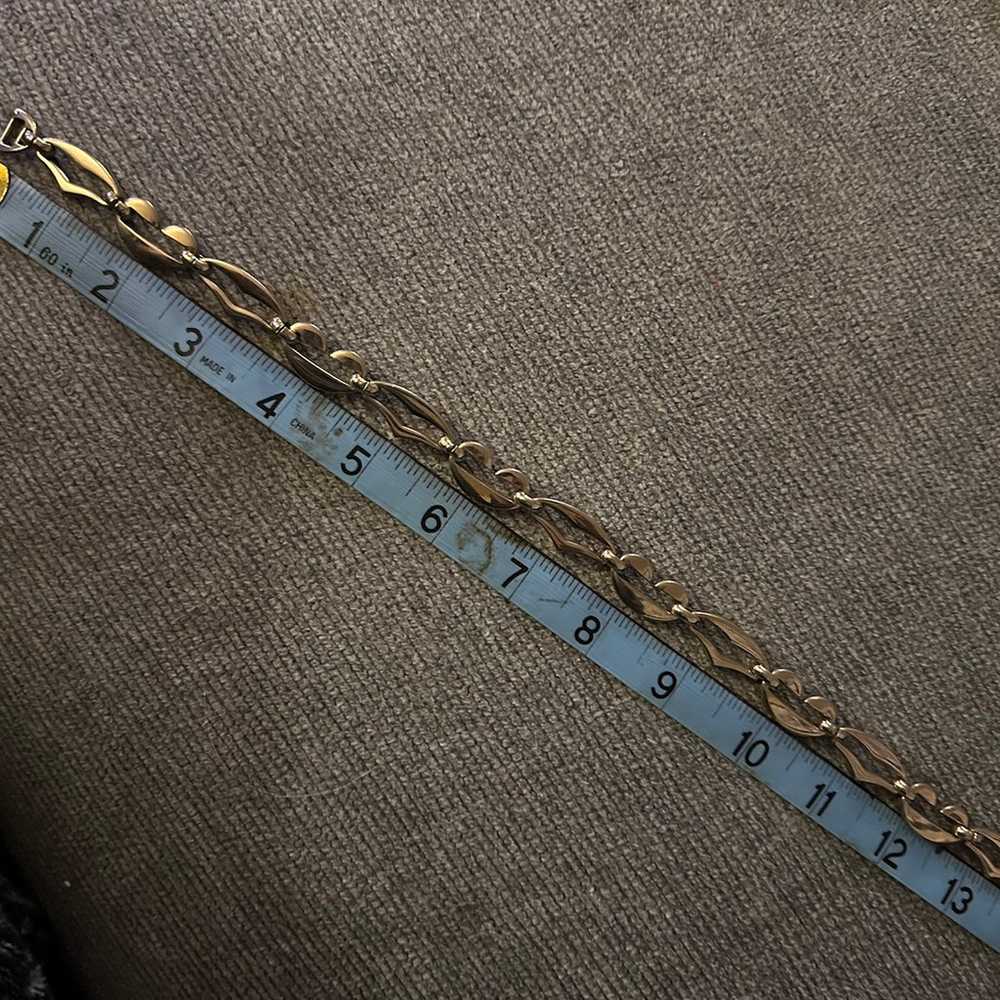 Vintage Sperry gold tone necklace - image 5