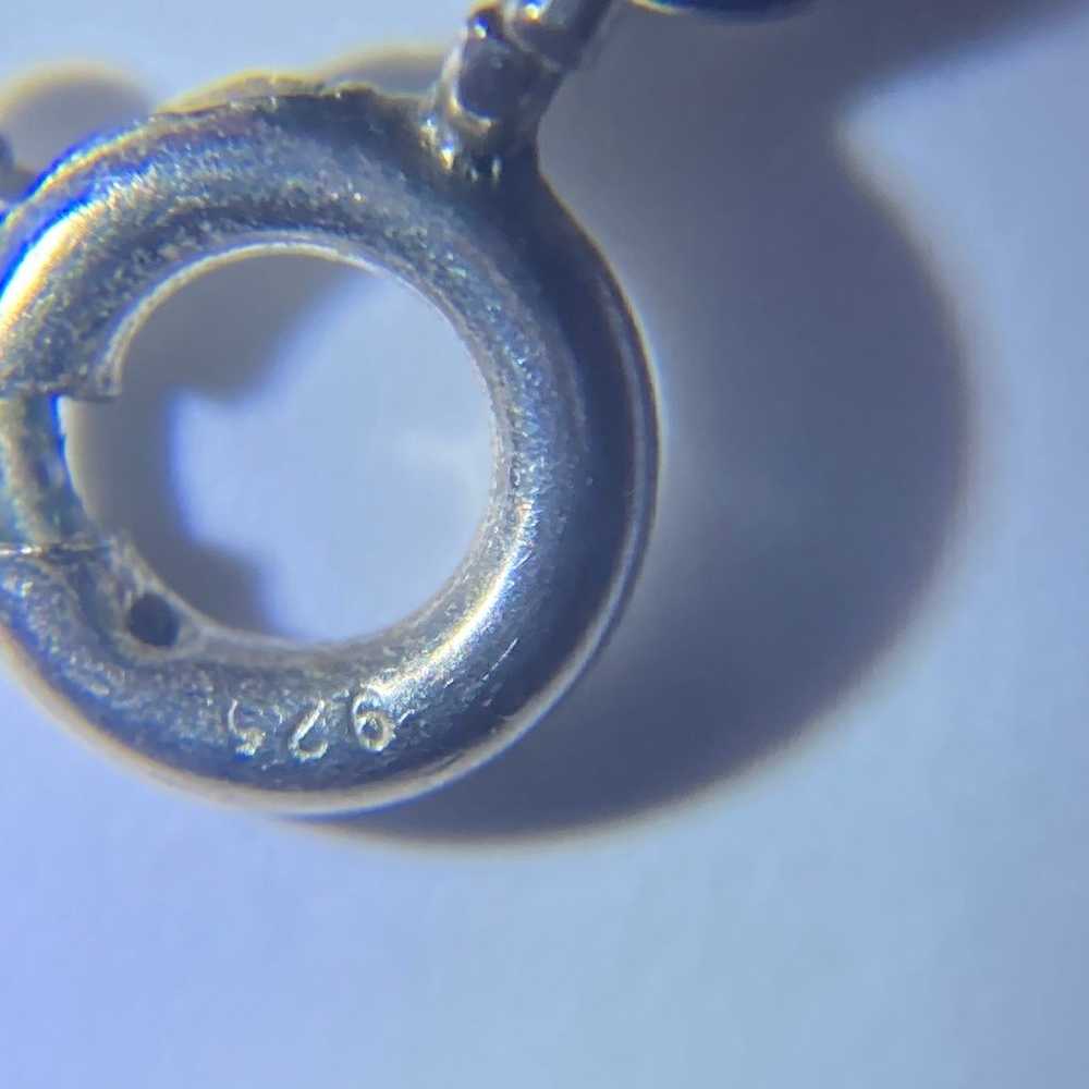 Beautiful sterling necklace with unique pendant - image 3