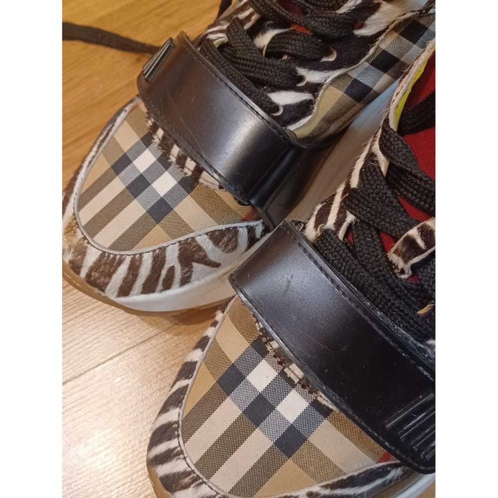 Burberry Regis leather trainers - image 10