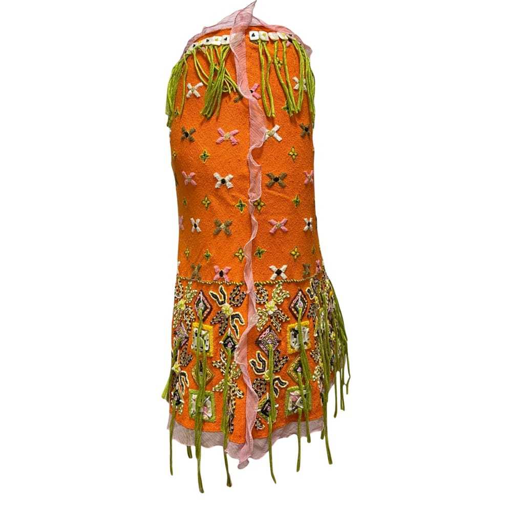Fendi Silk mid-length skirt - image 3