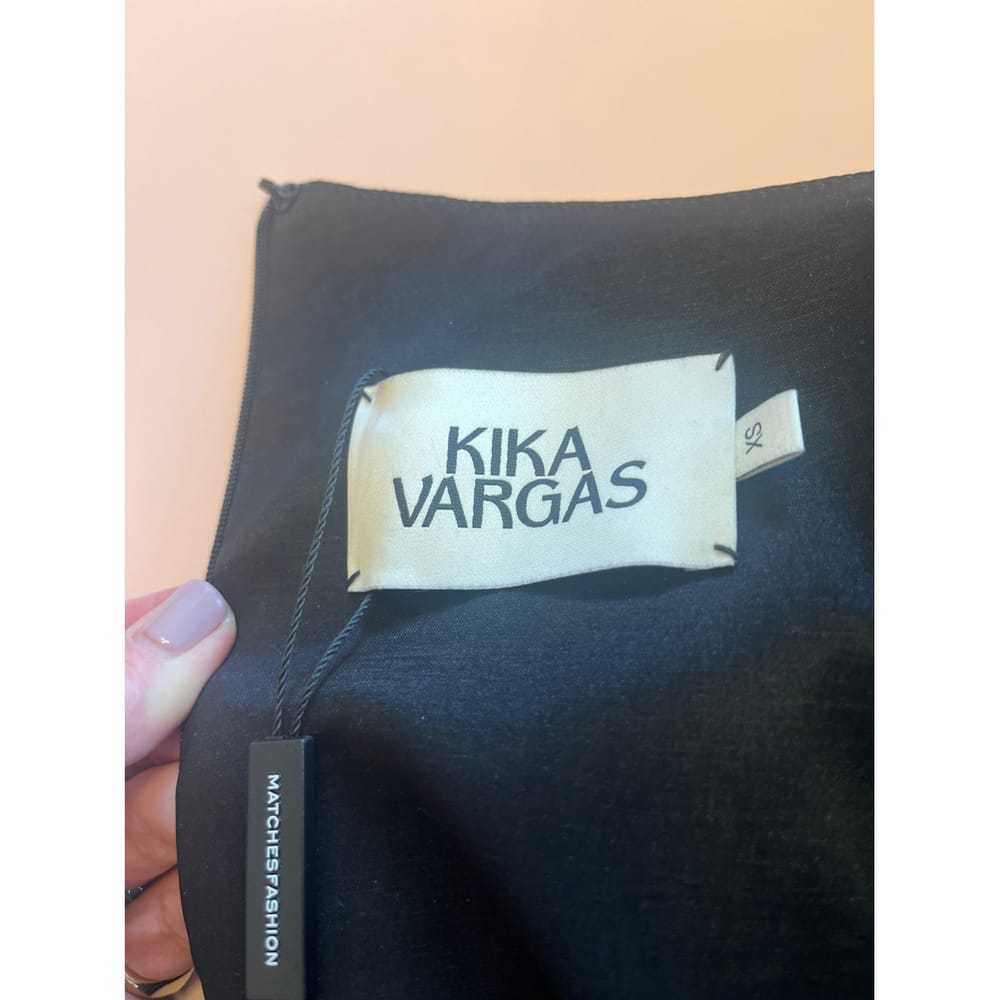 Kika Vargas Silk mini dress - image 2