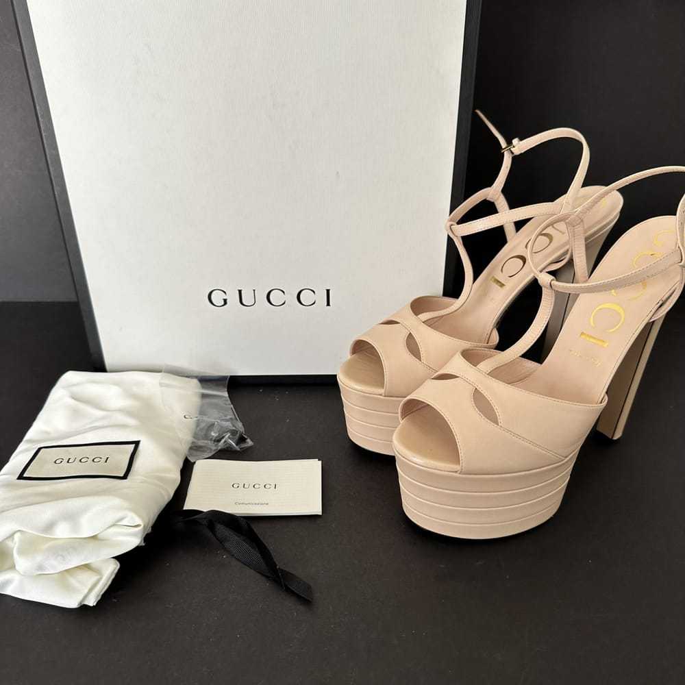 Gucci Leather heels - image 9