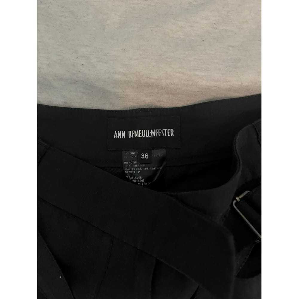 Ann Demeulemeester Linen straight pants - image 3