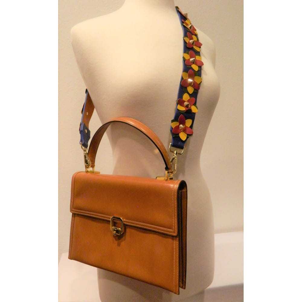 Gucci Leather satchel - image 11