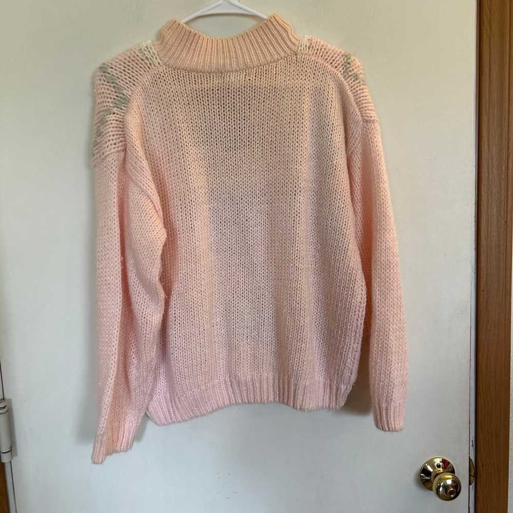 Vintage 1980s Spice for Life Chunky Knit Sweater … - image 2