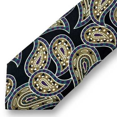 Kuppenheimer Men's Necktie Paisley Drop Pattern 1… - image 1