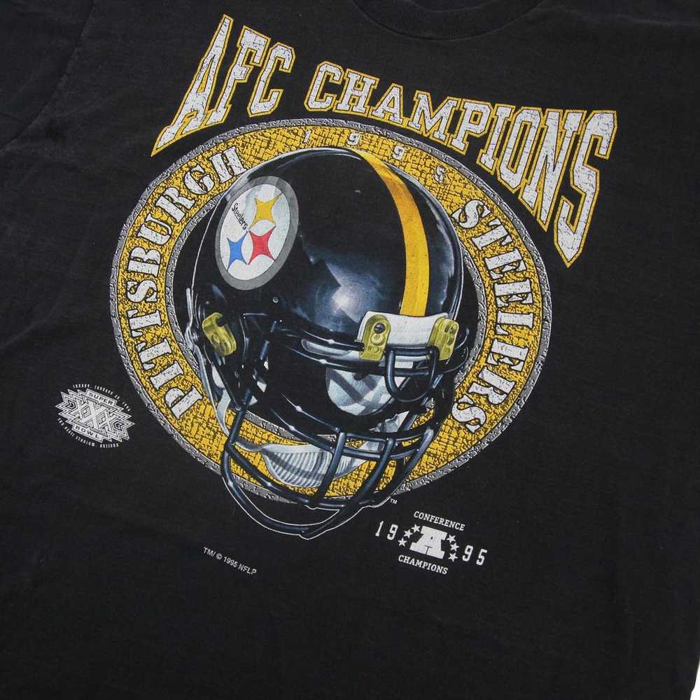 Vintage Salem Sportswear  Pittsburgh Steelers Cha… - image 2