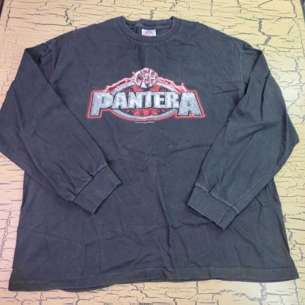 VTG 2002 Pantera Cowboys From Hell Long Sleeve Me… - image 3