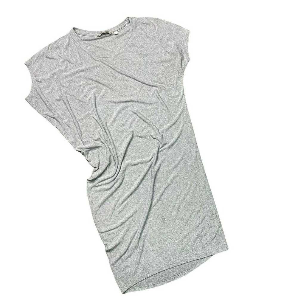 ATHLETA | sz XS Women's Gray Short Sleeve Knee Le… - image 1