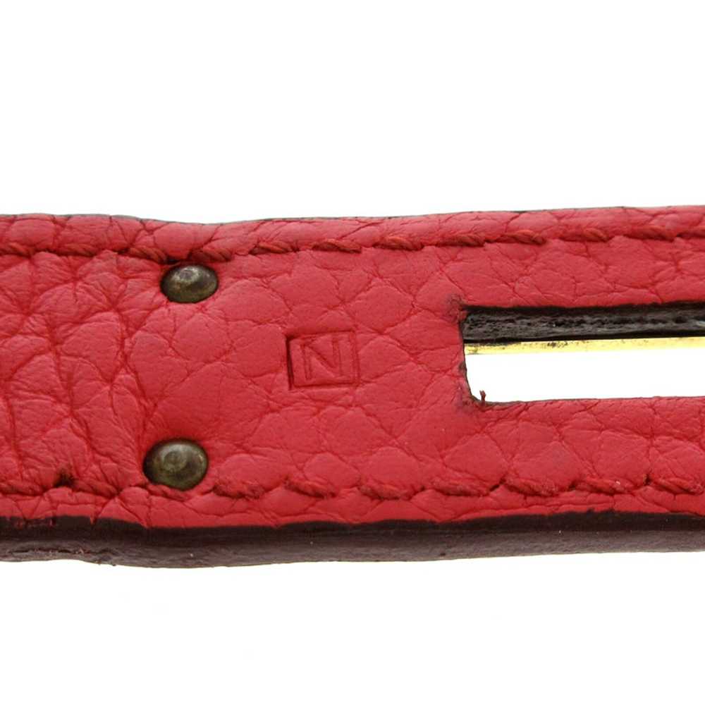 Hermès Birkin Bag 30 Leather in Red - image 6