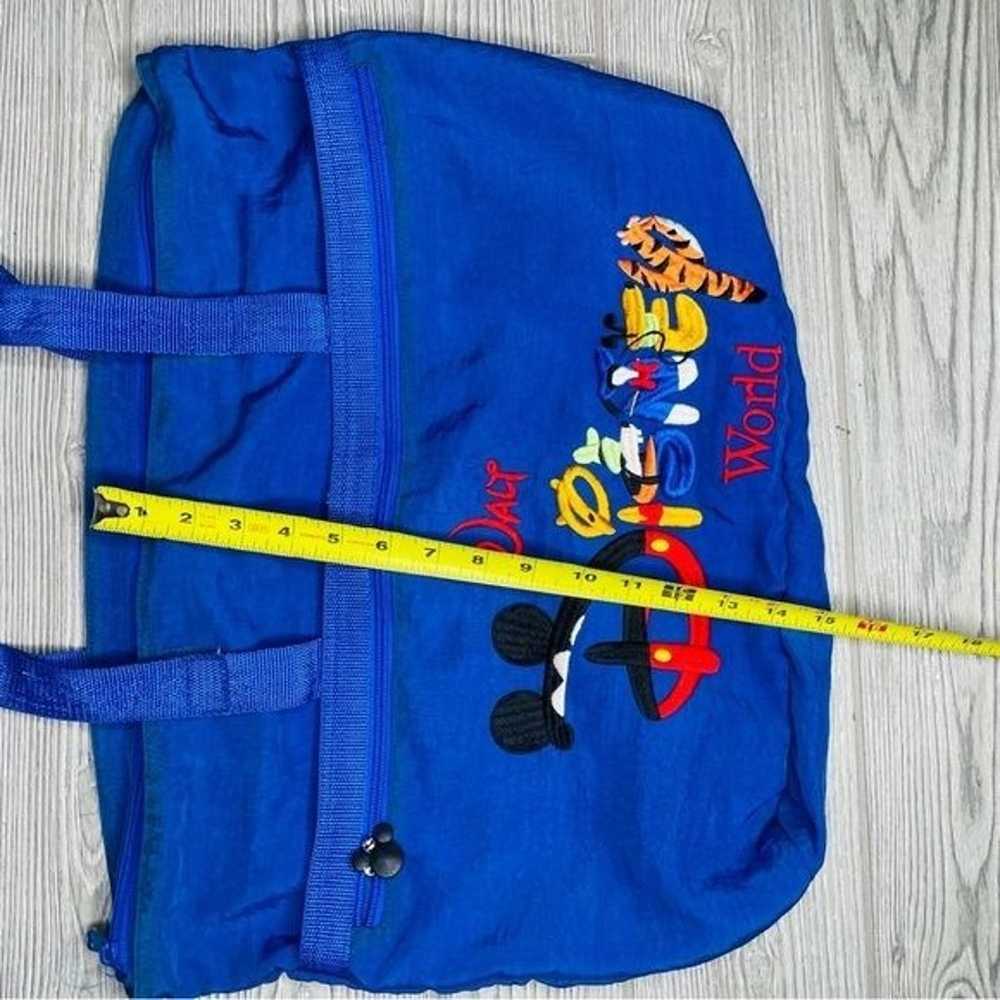 Vintage 2000s Disney Embroidered Cartoon Bag Blue… - image 5