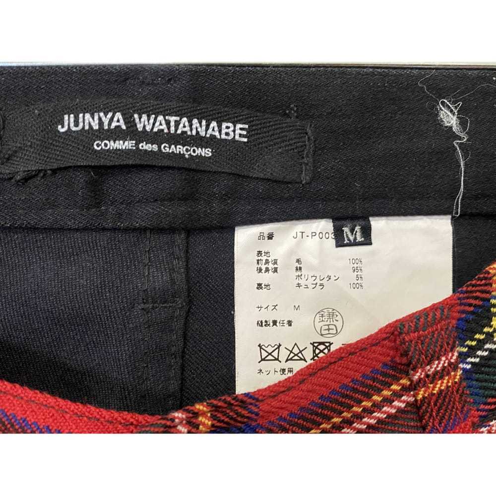 Junya Watanabe Wool slim pants - image 4