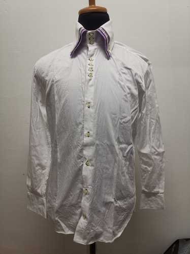 Italian Designers Vittorio marchesi white shirt tr