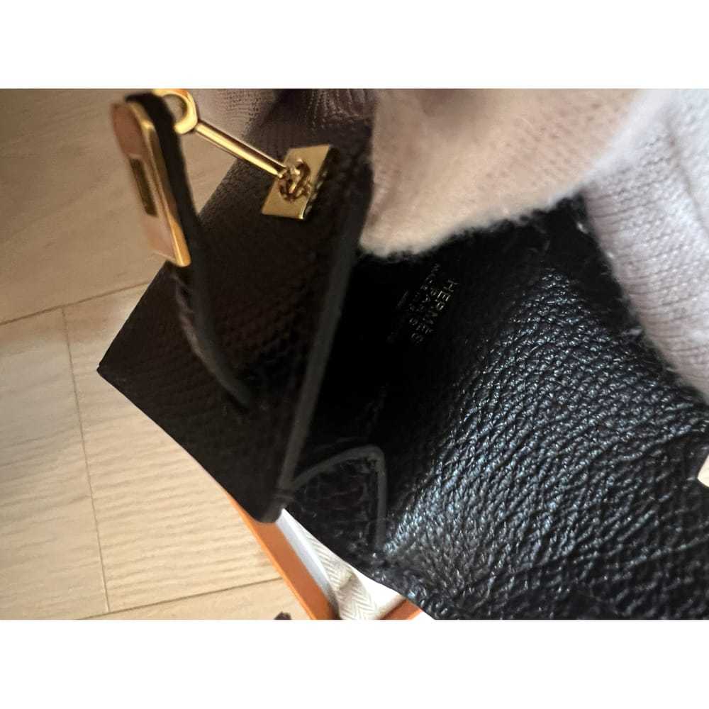 Hermès Kelly twilly charm leather bag charm - image 7