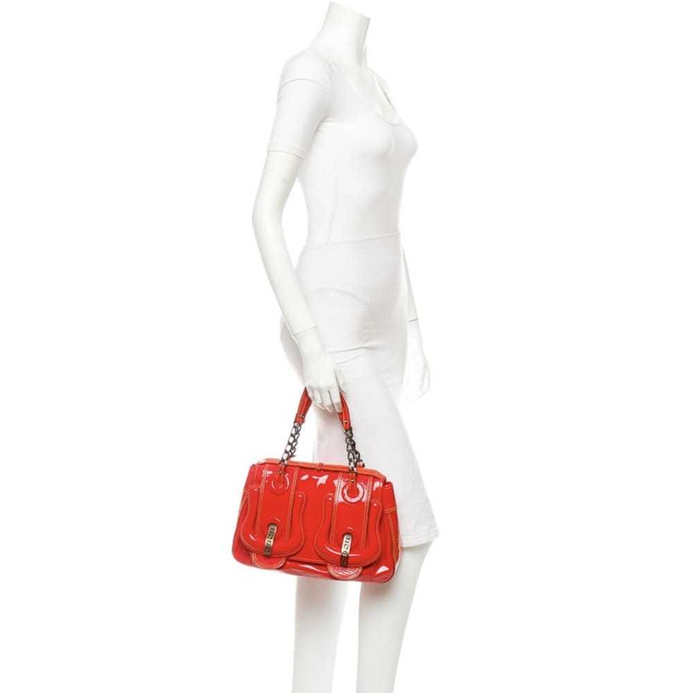 Fendi Patent leather handbag - image 10