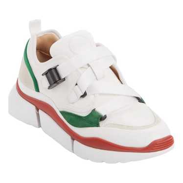 Chloé Sonnie cloth trainers