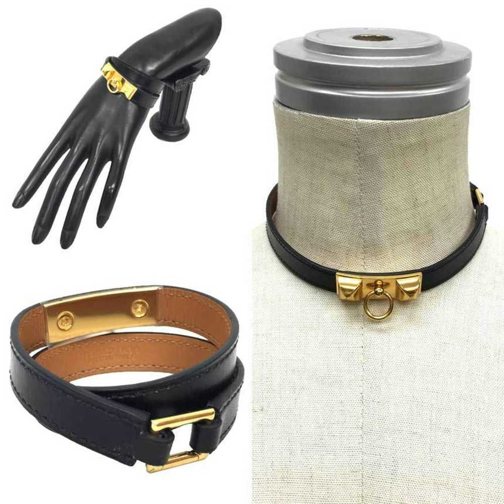 Hermes HERMES Leather Bracelet COLLIER DE CHIEN C… - image 2