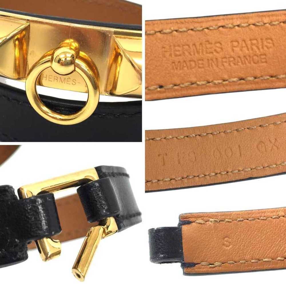 Hermes HERMES Leather Bracelet COLLIER DE CHIEN C… - image 3
