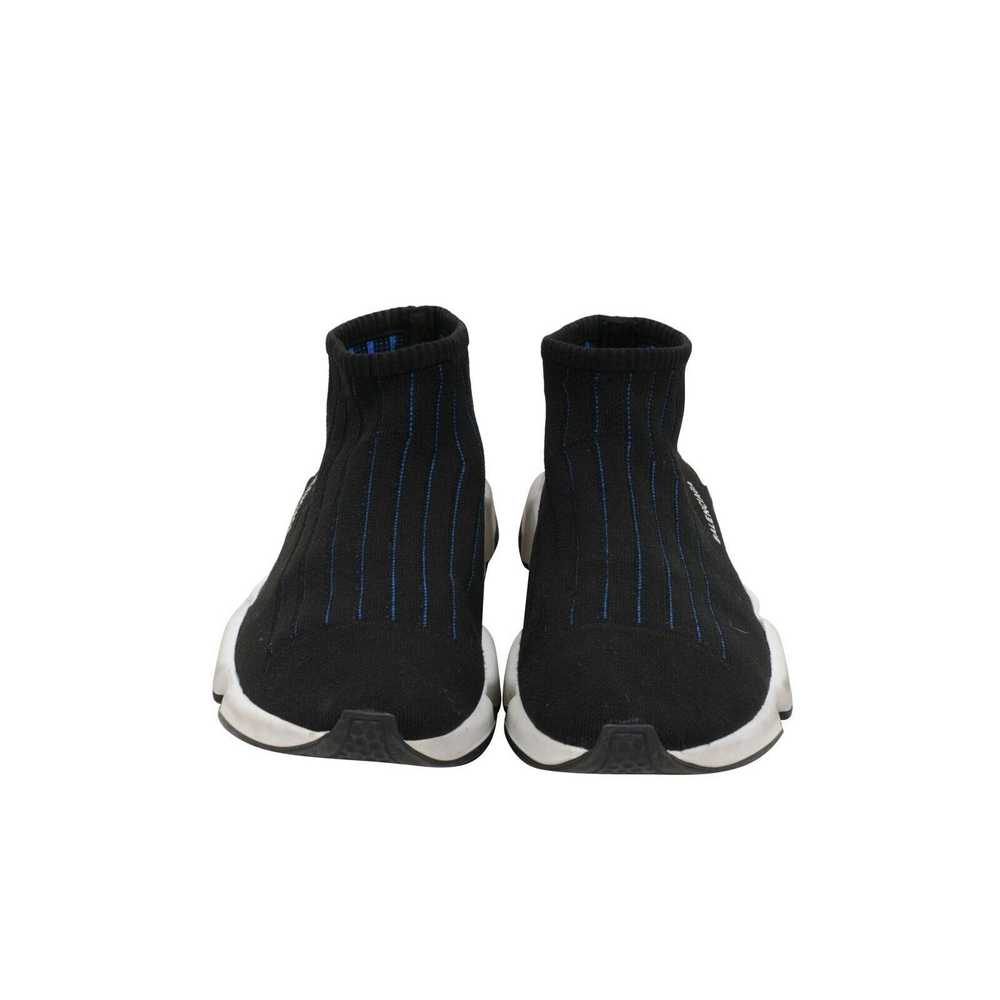 Balenciaga Speed Sock Trainers Black White Blue S… - image 2