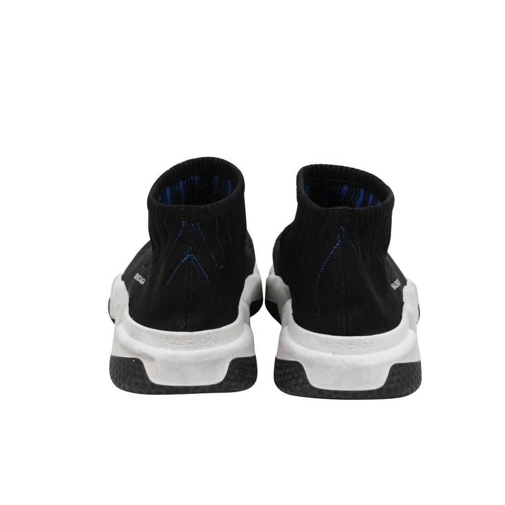 Balenciaga Speed Sock Trainers Black White Blue S… - image 6