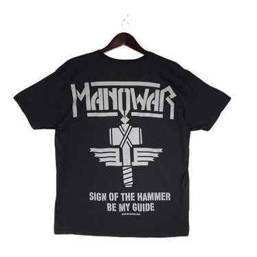 Band Tees × Rock Tees MANOWAR Power metal band pro