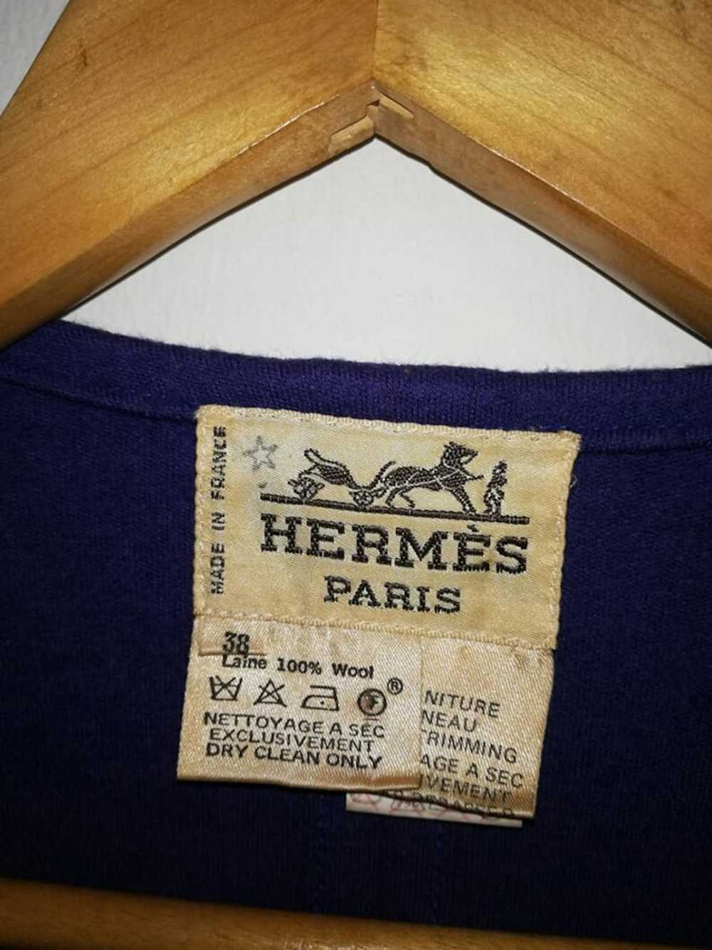 Hermes × Vintage 🔥Vintage🔥 80s Hermes Paris Dre… - image 6