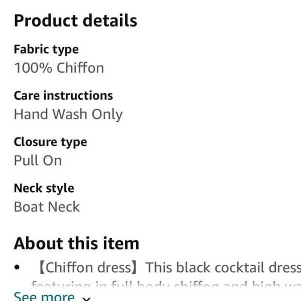 Pin up brand sweet black cocktail dress! New! - image 12