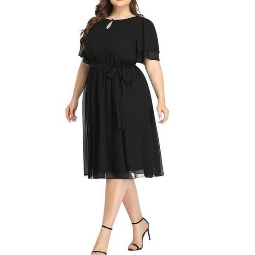 Pin up brand sweet black cocktail dress! New! - image 4