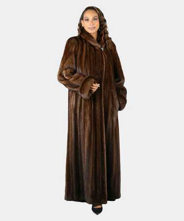 Mink Fur Coat WOMEN'S DEMI BUFF MINK FUR COAT