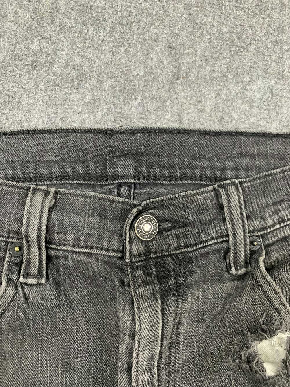 Levi's × Vintage Vintage Levis 508 Faded Black Je… - image 10