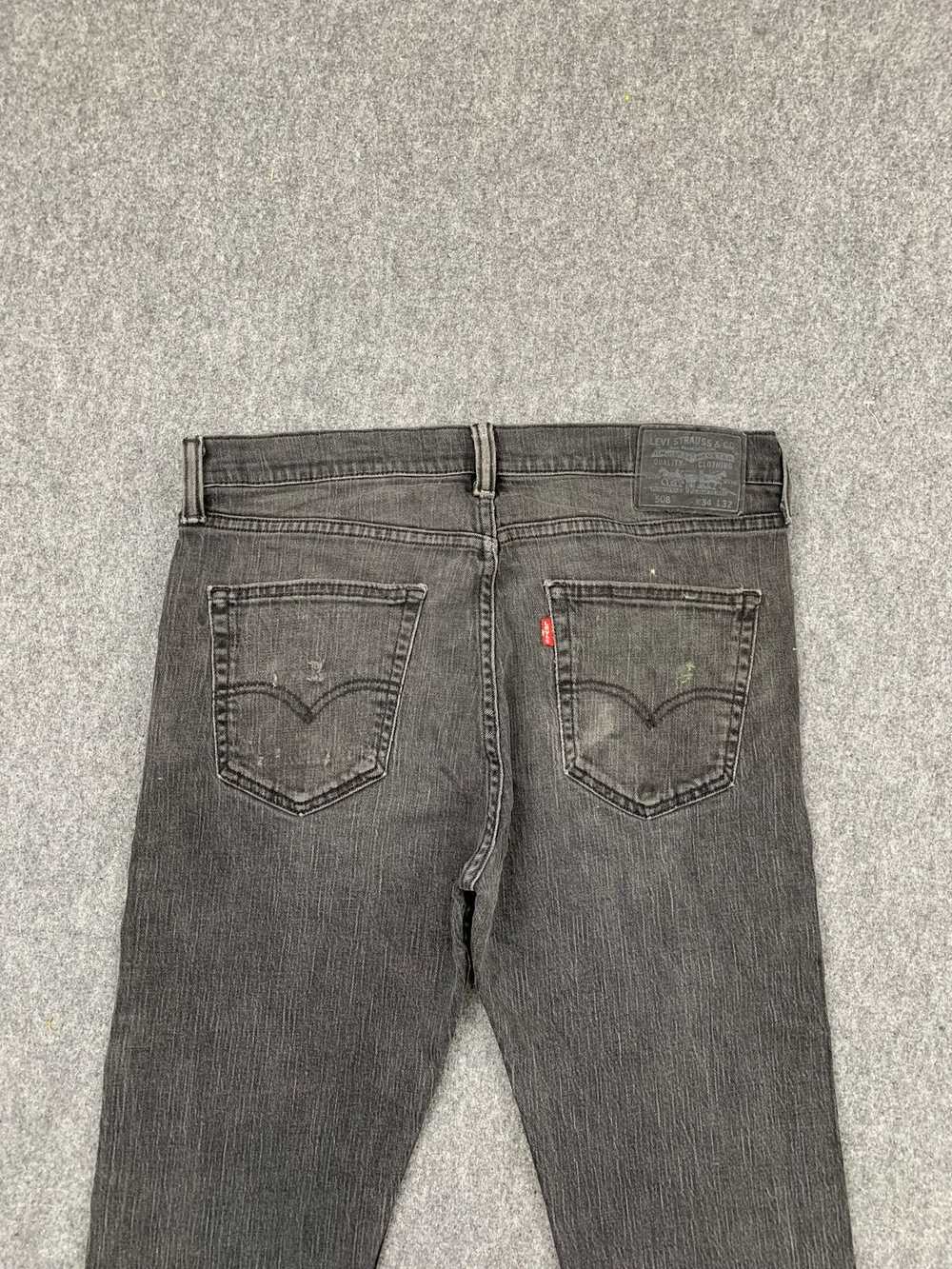 Levi's × Vintage Vintage Levis 508 Faded Black Je… - image 4