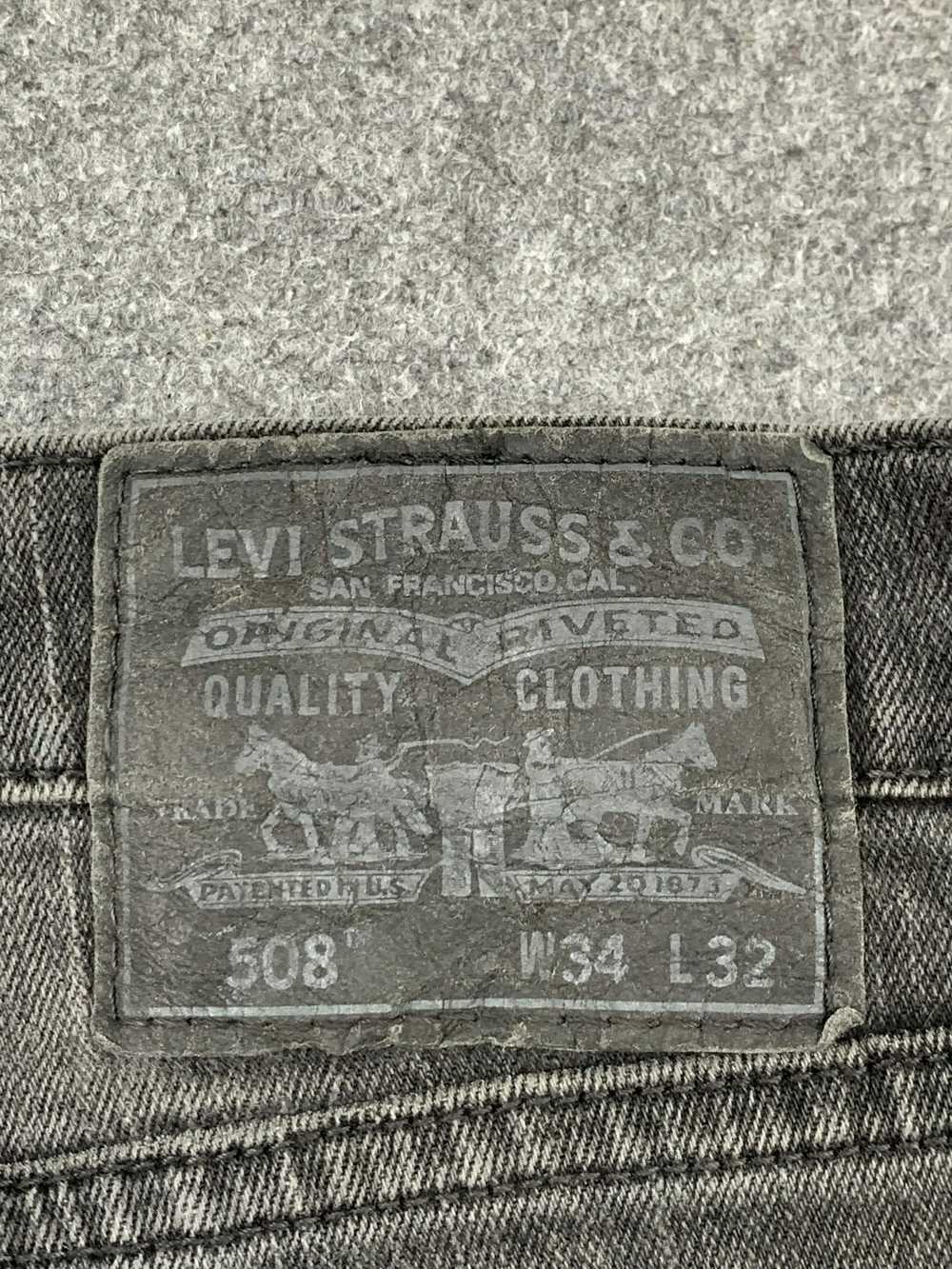 Levi's × Vintage Vintage Levis 508 Faded Black Je… - image 5