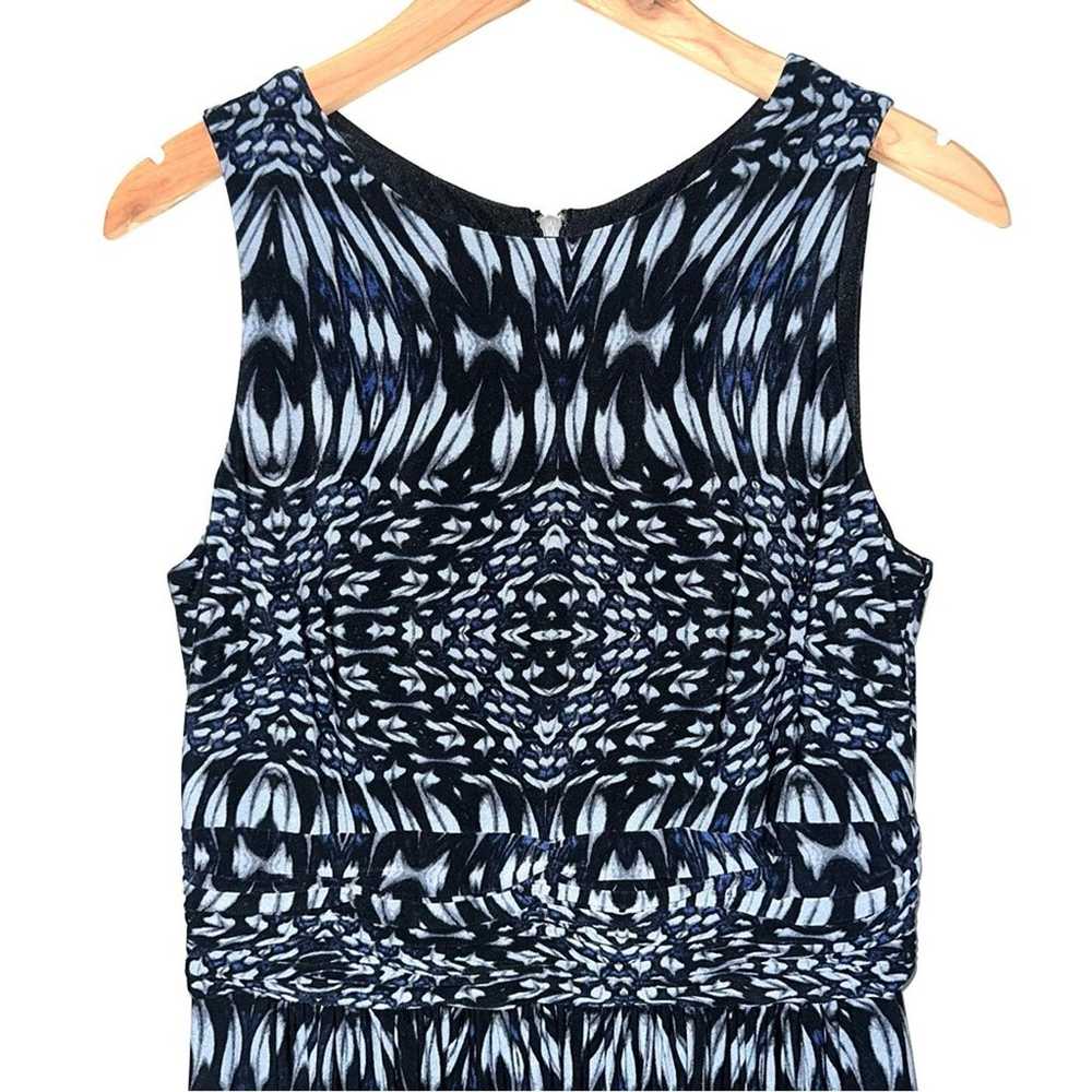 Taylor Abstract Ikat Fit & Flare Dress - image 3