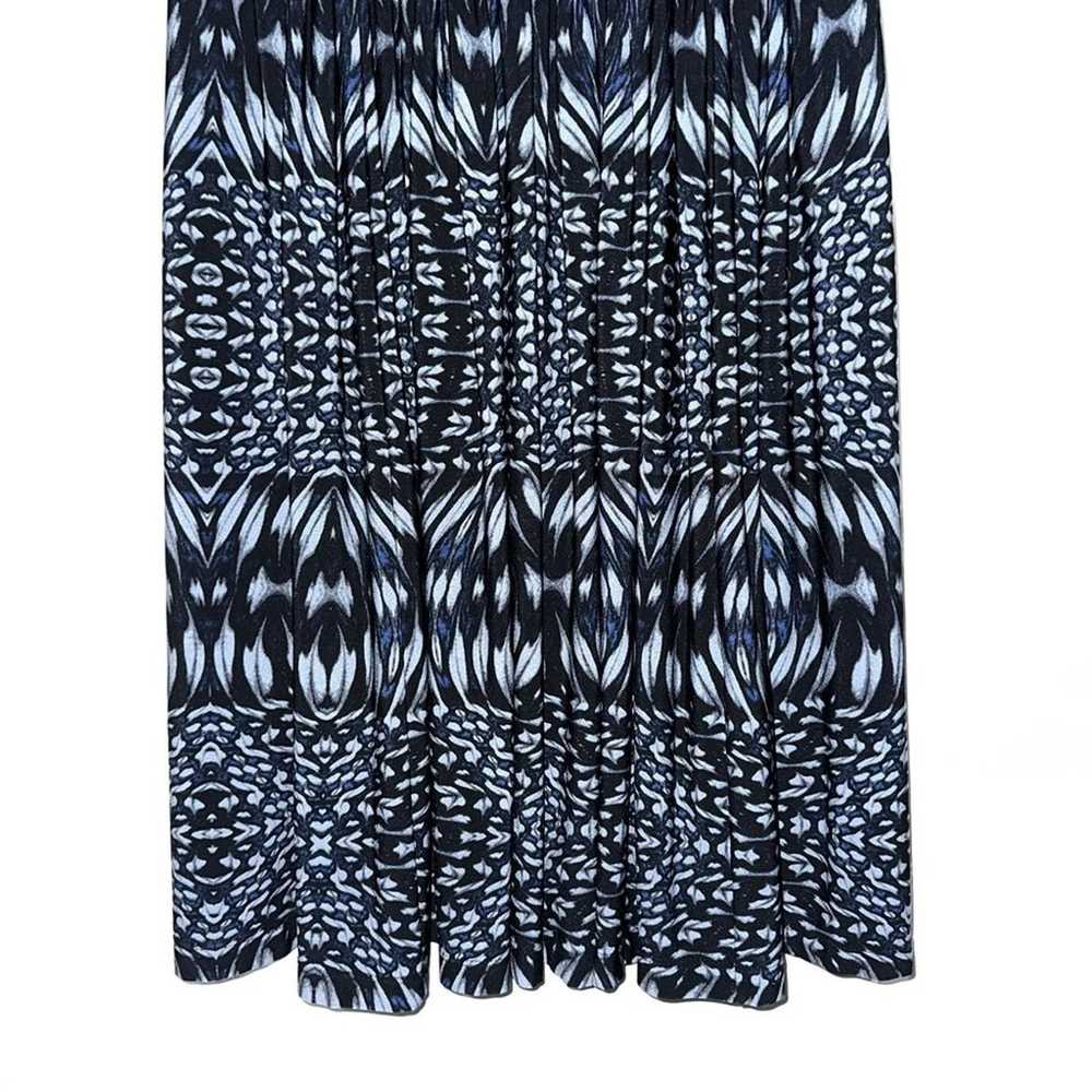 Taylor Abstract Ikat Fit & Flare Dress - image 6
