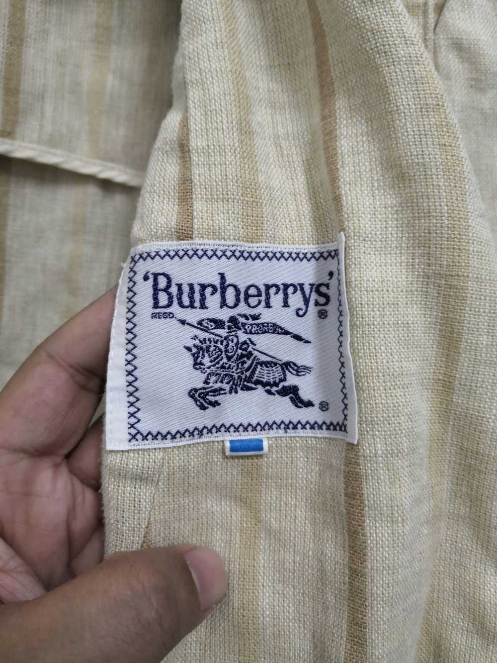 Burberry × Vintage Vintage Burberry Womens Stripe… - image 7
