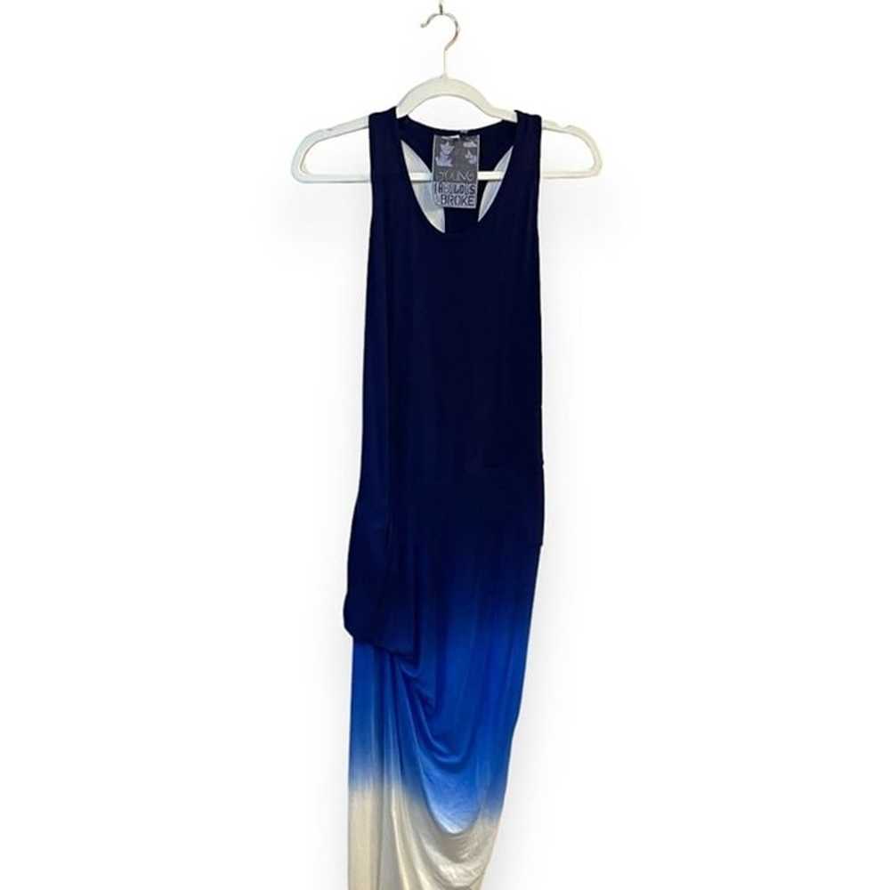Young Fabulous & Broke Sassy Maxi Dress in Blue O… - image 3